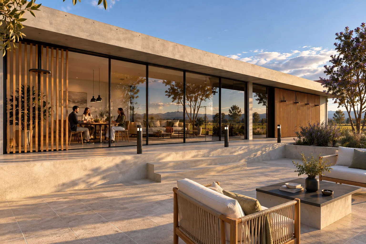 Sun patio — Savanna house