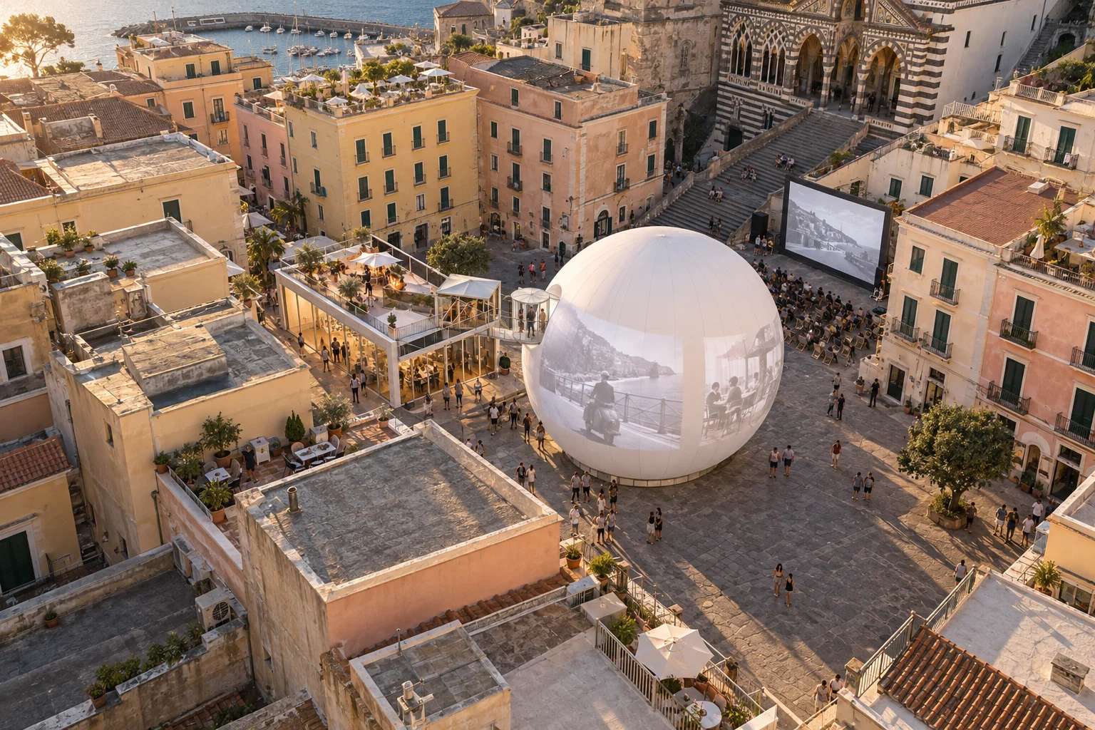 The whole — Temporary pavilion
