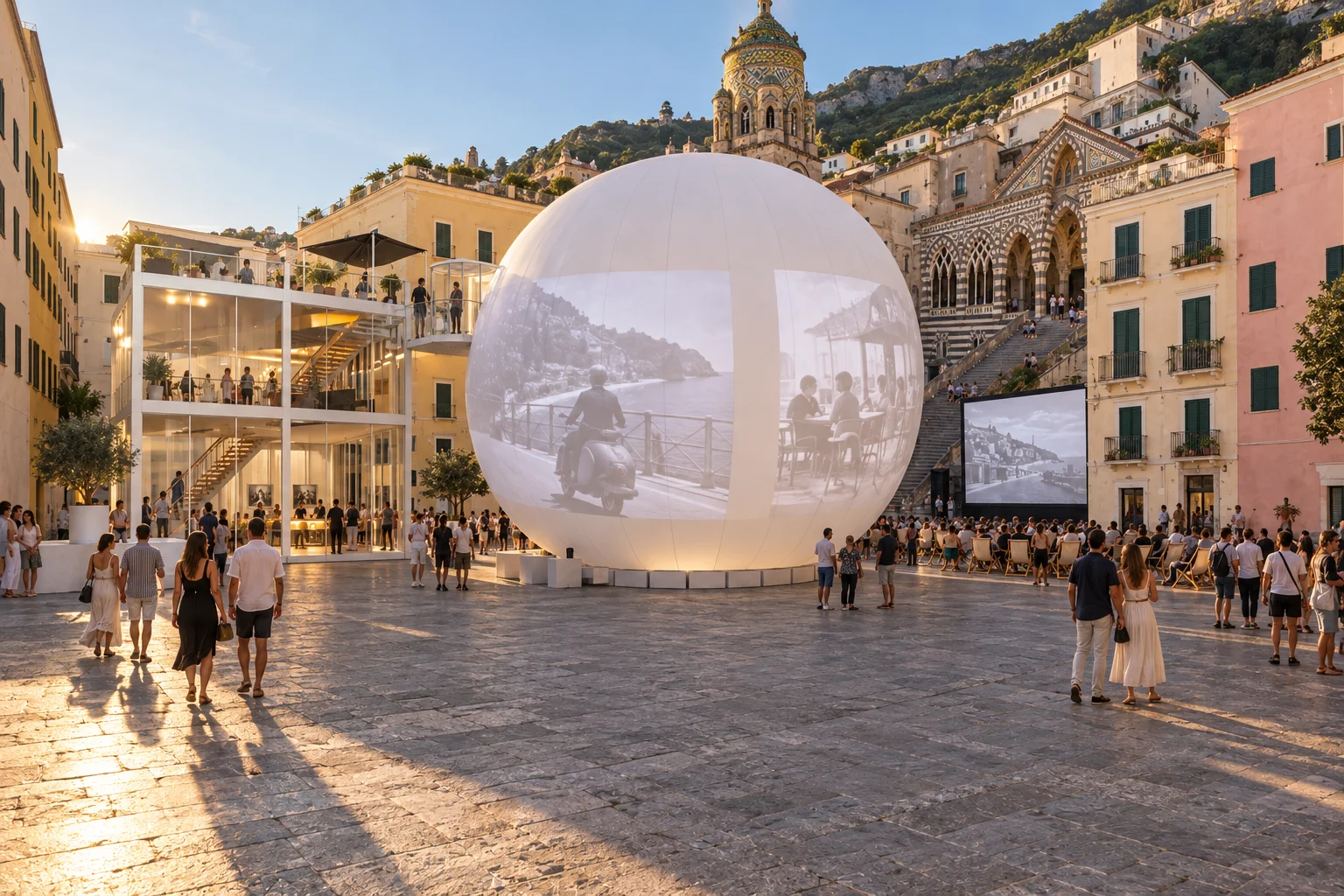 Plaza — Temporary pavilion