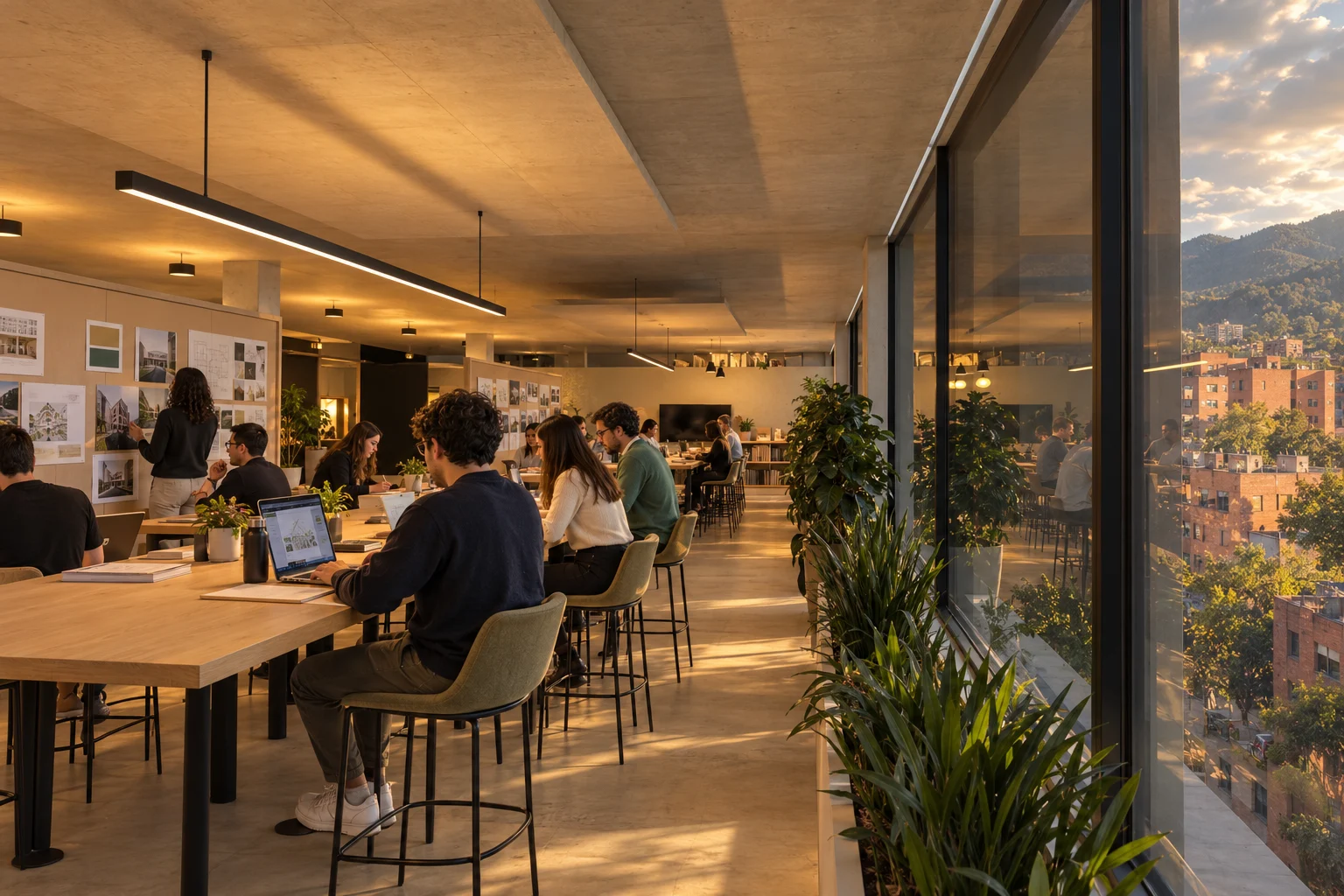 Review studio — Research Commons
