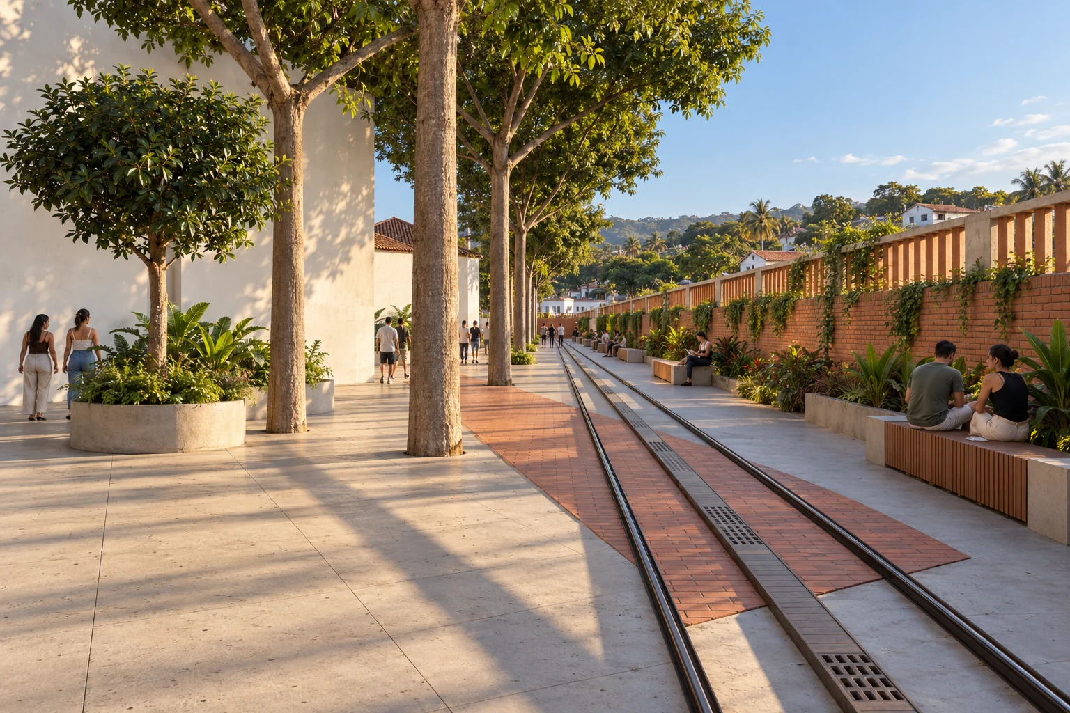 Parque lineal — La Fábrica del Río