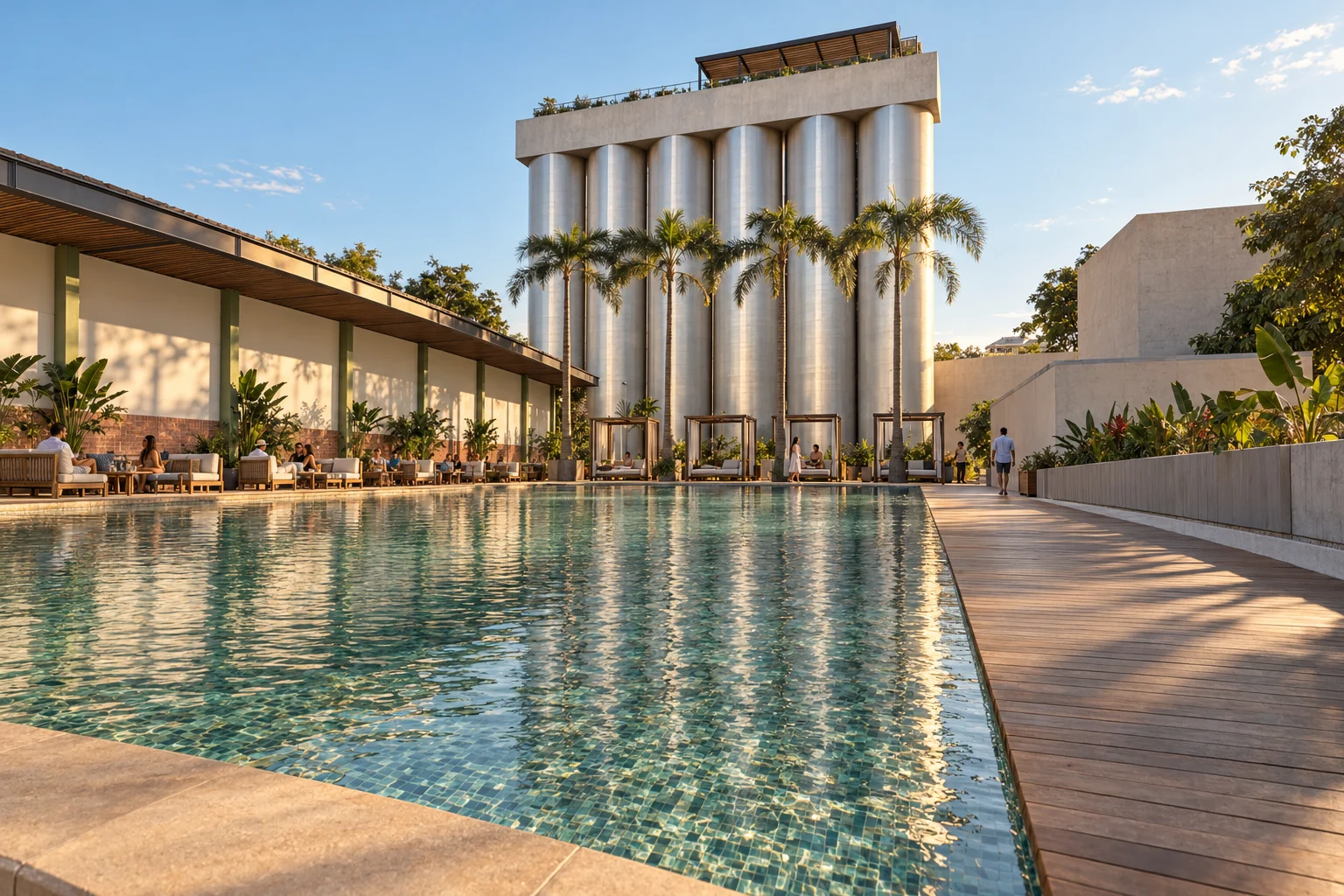Piscina — La Fábrica del Río