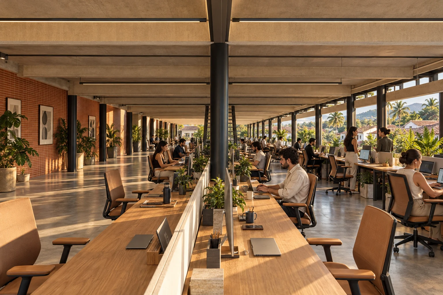 Centro empresarial — La Fábrica del Río