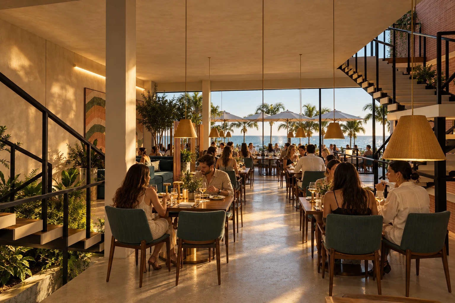 Upper dining — Marea Déco