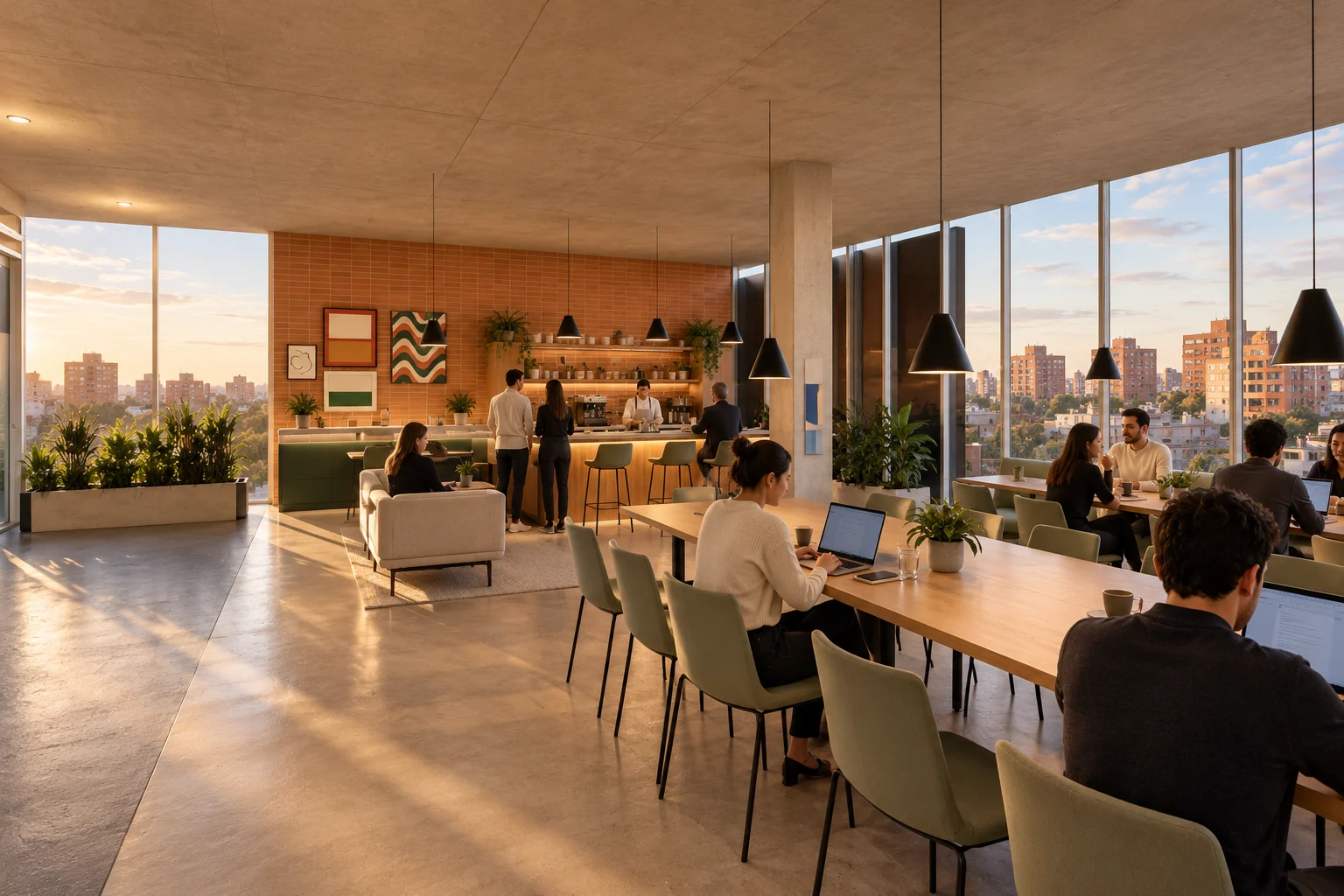 Café · encuentro — Urban Mobility Workplace