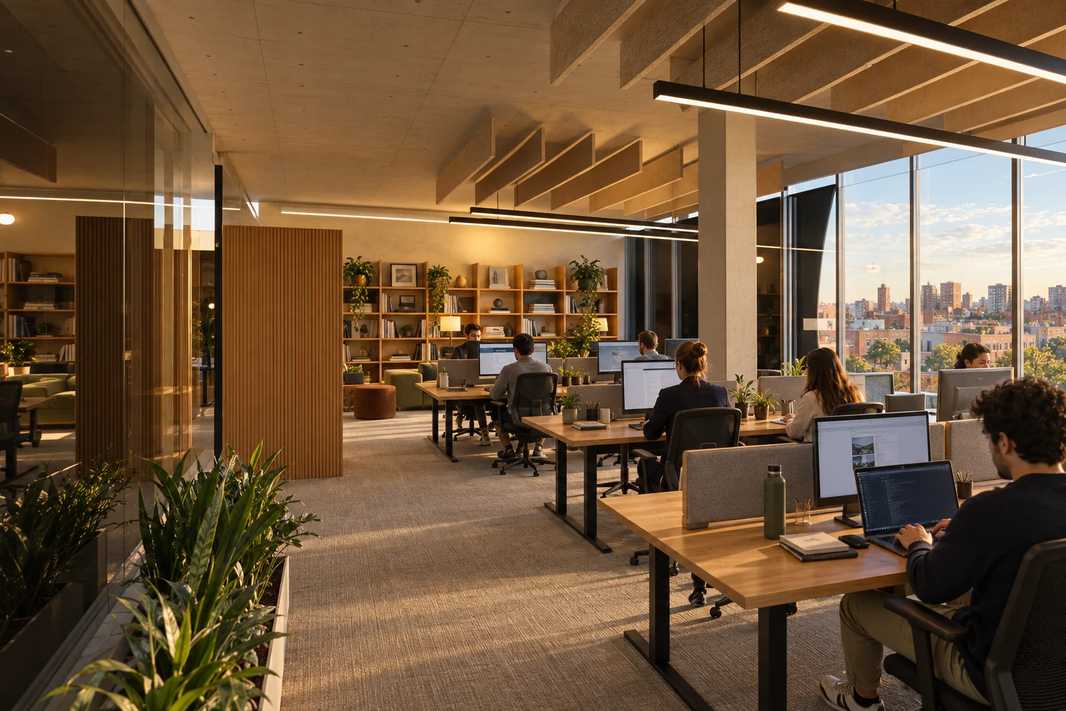 Trabajo concentrado — Urban Mobility Workplace