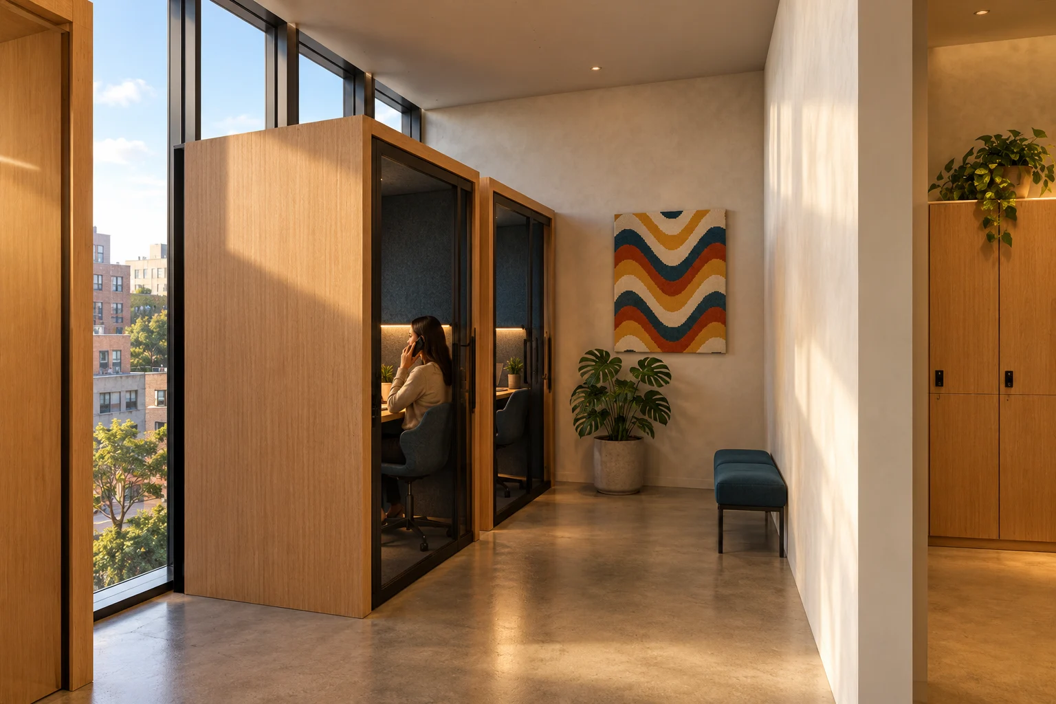 Cabinas · apoyo — Urban Mobility Workplace