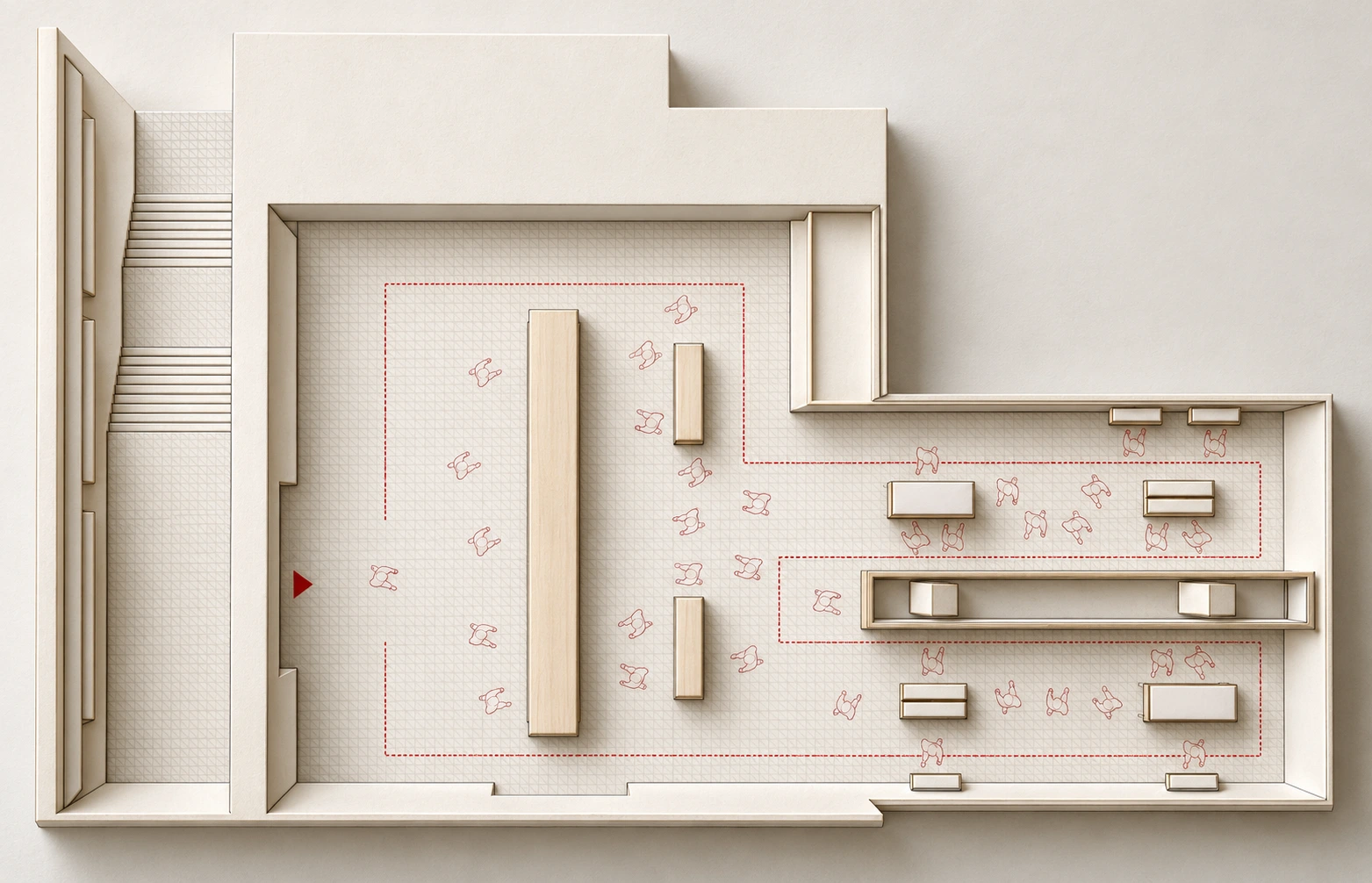 plan de montage et parcours