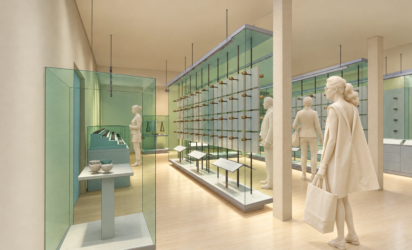 galerie d’accès — Musée de géologie