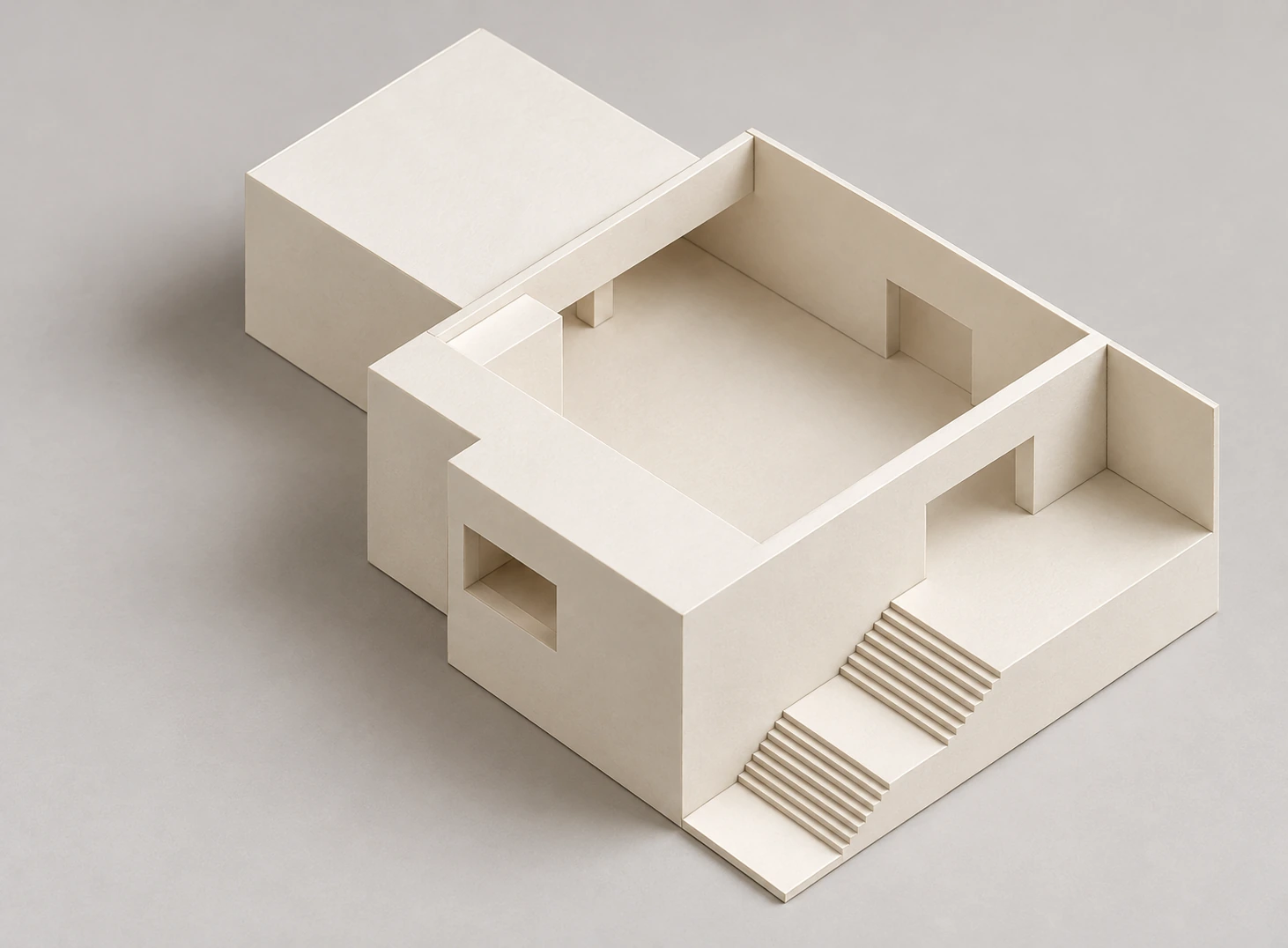 2 · levantamiento: modelo de la sala existente