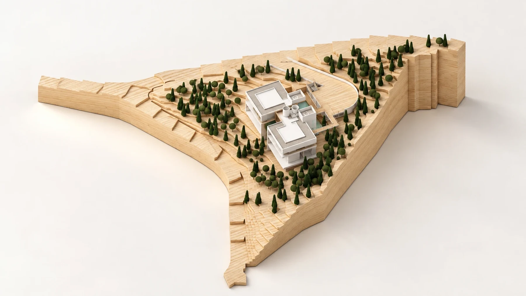 Maquette du terrain
