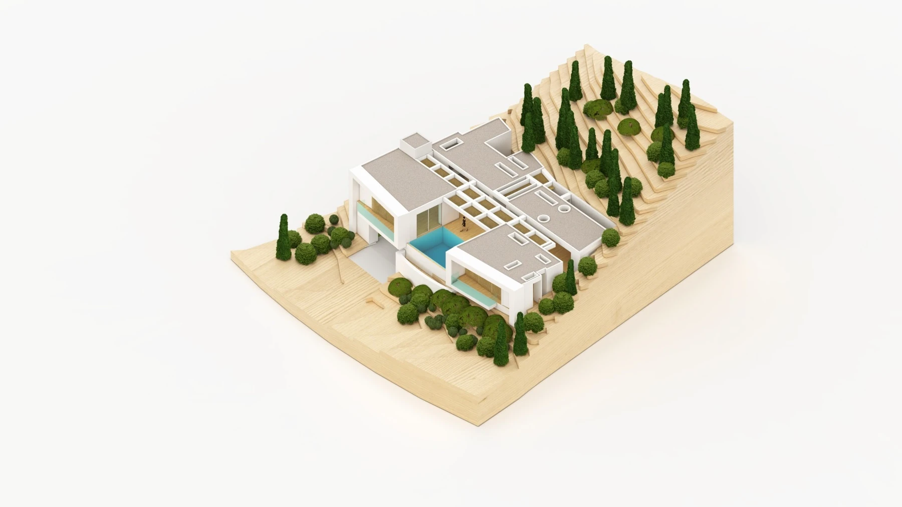 Maquette de l’ensemble
